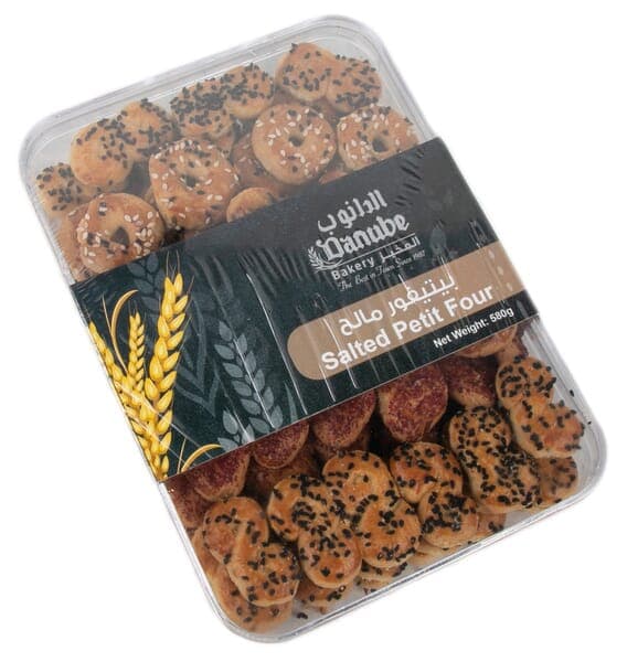 Danube Bakery Salted Petit four (Prepacked) 580 GM