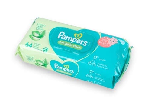 Pampers Complete Clean Baby Wipes 64Wipes