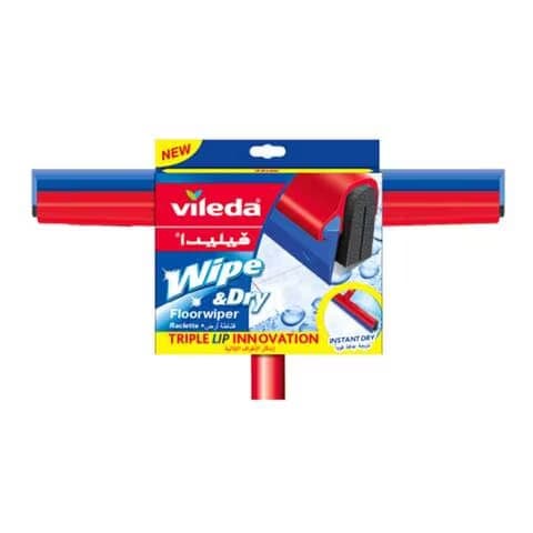 Vileda Floor Wiper Wip & Dry 1PCS