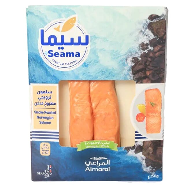 Norwegian Seama Smoked Roasted Salmon 250G