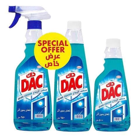 Dac Glass Cleaner 650×2 + 400 Ml