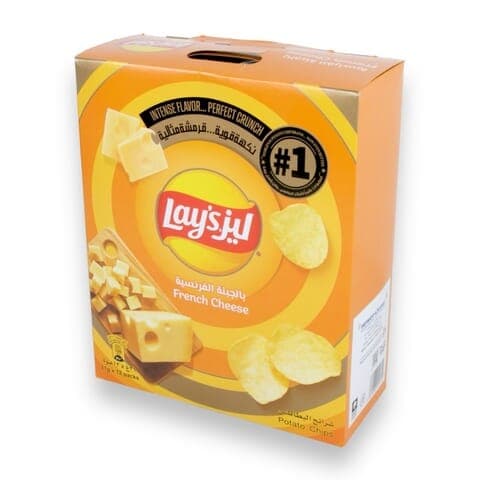 Lays French Cheese Potato Chips 12 packs